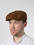 Кепка STETSON арт. 6847204 HATTERAS GOATVELOUR (коричневый)